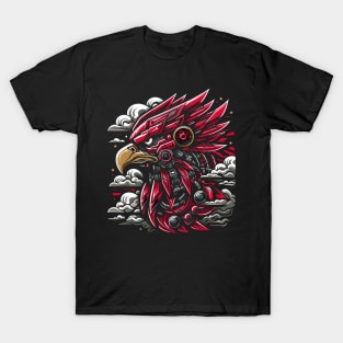 eagle illustration mecha T-Shirt